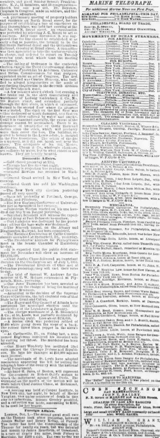 other Newspaper clipping from Dec 2, 1868 5795582