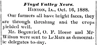other Newspaper clipping from Oct 16, 1888 5795668