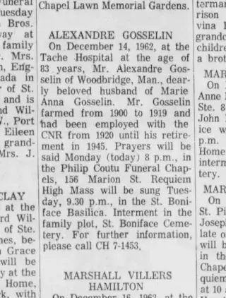 other Newspaper clipping from Dec 17, 1962 5795677