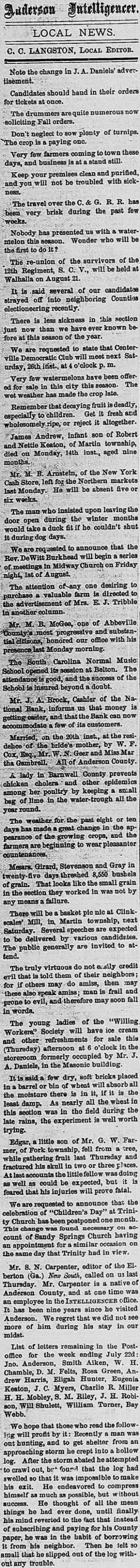 other Newspaper clipping from Jul 24, 1884 5795728