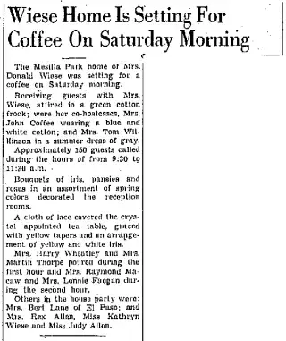 other Newspaper clipping from May 9, 1955 5795801