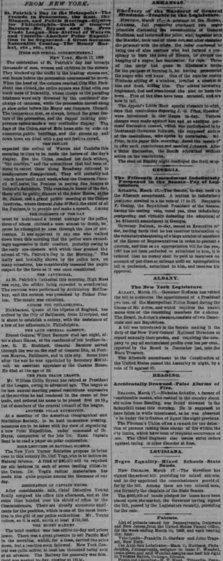 other Newspaper clipping from Mar 18, 1869 5795989
