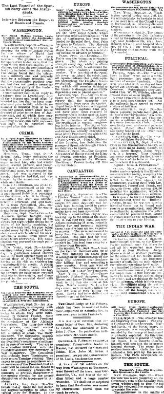other Newspaper clipping from Sep 29, 1868 5795997