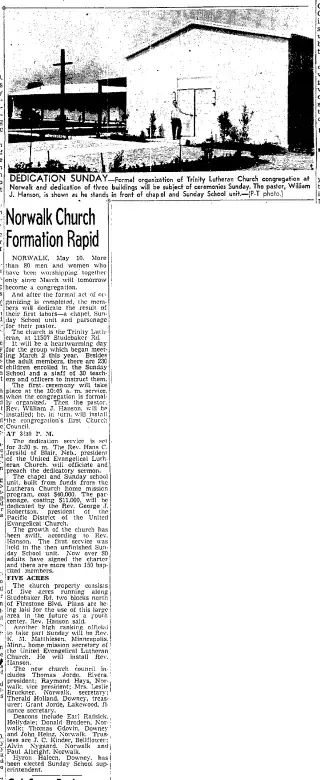 other Newspaper clipping from May 10, 1952 5796083