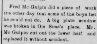 other Newspaper clipping from Nov 2, 1901 5796160