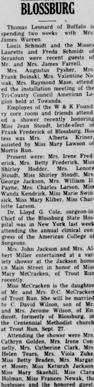other Newspaper clipping from Sep 24, 1952 5796296