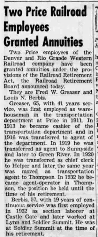 other Newspaper clipping from Feb 12, 1953 5796624