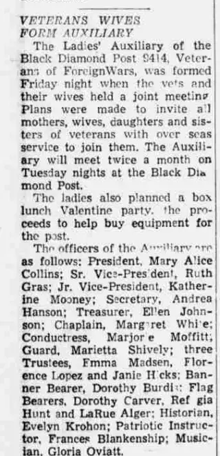 other Newspaper clipping from Feb 12, 1953 5796627