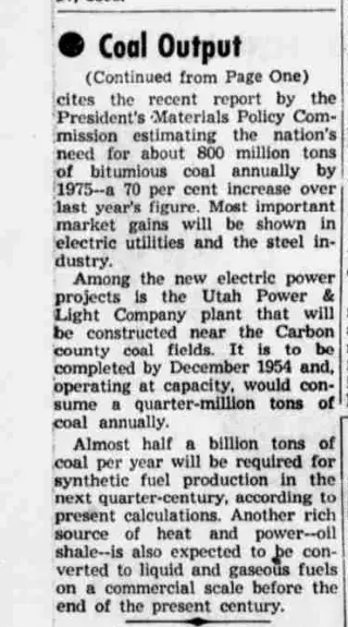other Newspaper clipping from Feb 12, 1953 5796629