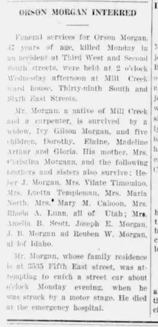 Obituary Newspaper clipping from May 19, 1927 5796691