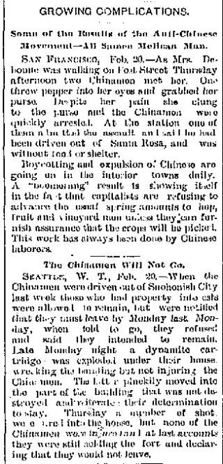 other Newspaper clipping from Feb 20, 1886 5796876