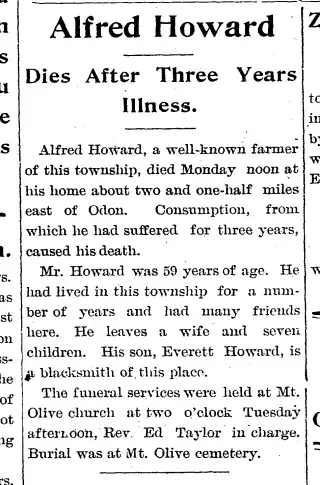Obituary Newspaper clipping from May 14, 1909 5797089