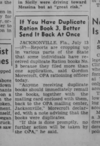 other Newspaper clipping from Jul 13, 1943 5797305