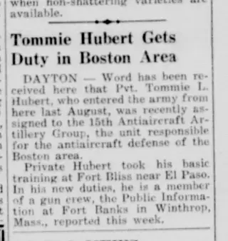 Military Newspaper clipping from Feb 4, 1954 5797393