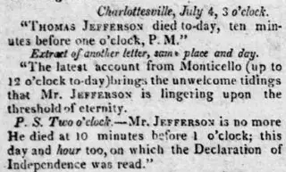 other Newspaper clipping from Jul 11, 1826 5797491