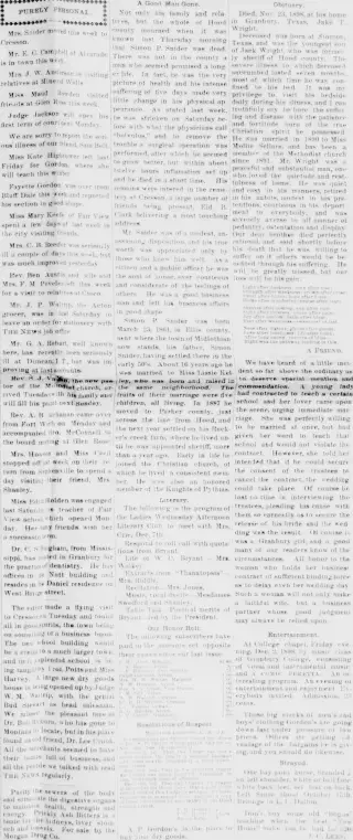 other Newspaper clipping from Dec 1, 1898 5797640