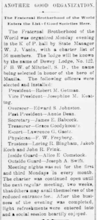 other Newspaper clipping from Mar 7, 1899 5797650