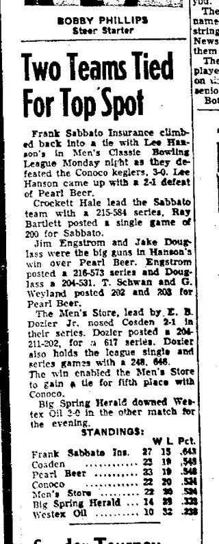 other Newspaper clipping from Dec 10, 1954 5797813