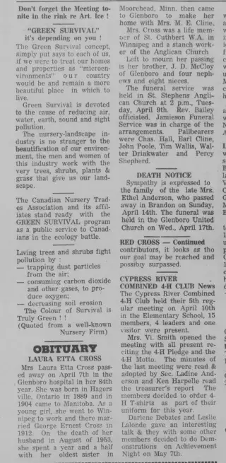 other Newspaper clipping from Apr 17, 1974 5797855