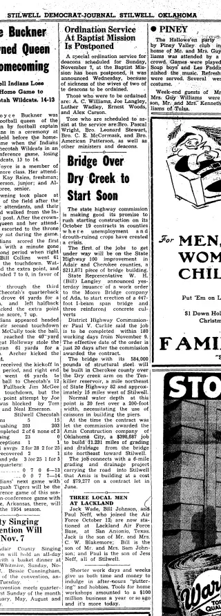 other Newspaper clipping from Nov 4, 1954 5798152