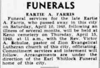 Obituary Newspaper clipping from Apr 15, 1948 5798163