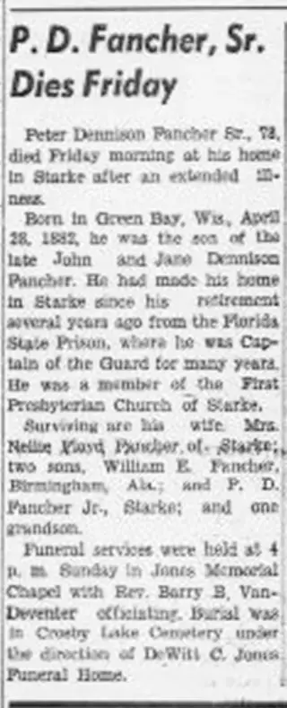 Obituary Newspaper clipping from Feb 9, 1961 5798288