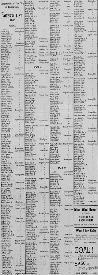 Business Newspaper clipping from Jan 6, 1906 5798641