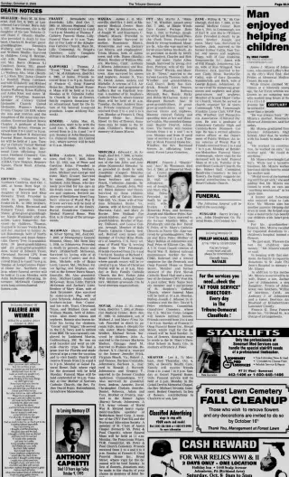Obituary Newspaper clipping from Oct 9, 2005 5798699