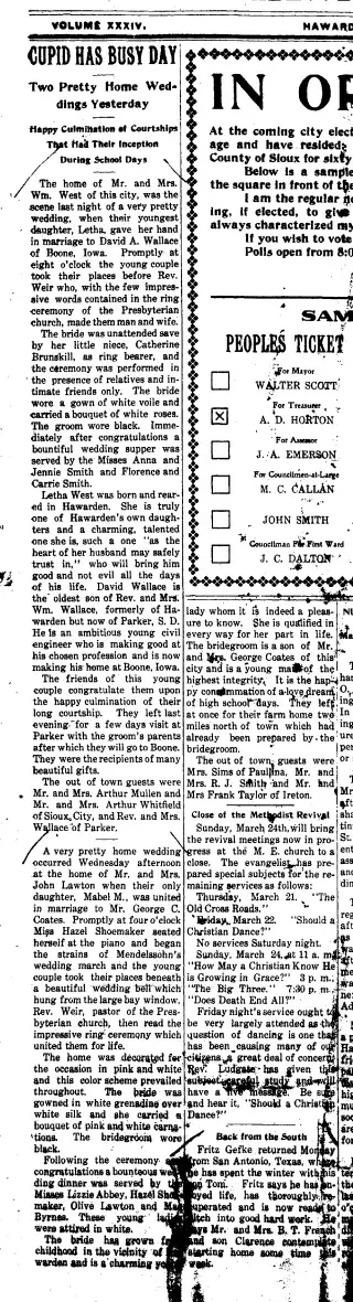other Newspaper clipping from Mar 21, 1912 5798945