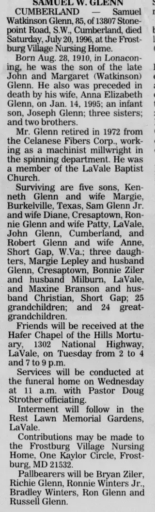 other Newspaper clipping from Jul 22, 1996 5799114