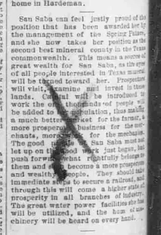 other Newspaper clipping from May 28, 1890 5799224