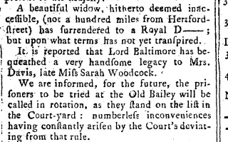 other Newspaper clipping from Oct 17, 1771 5799257