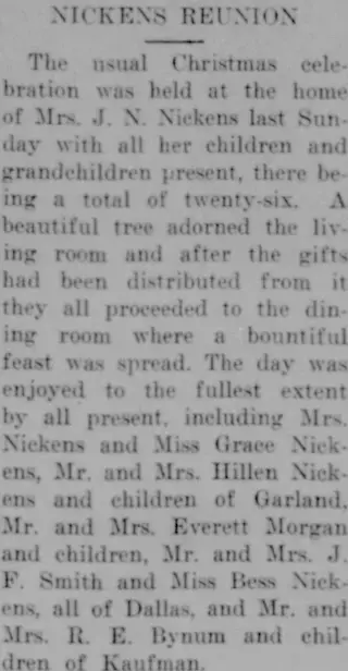 other Newspaper clipping from Dec 30, 1932 5799372