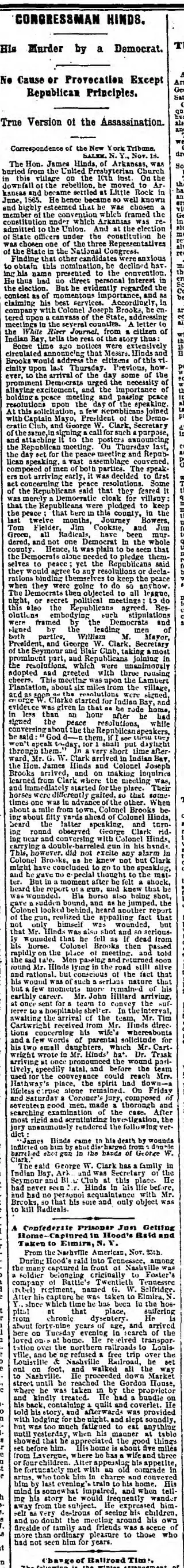 other Newspaper clipping from Nov 30, 1868 5799615