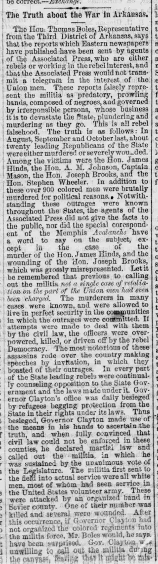 other Newspaper clipping from Jan 22, 1869 5799618