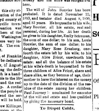 other Newspaper clipping from Aug 11, 1890 5799879