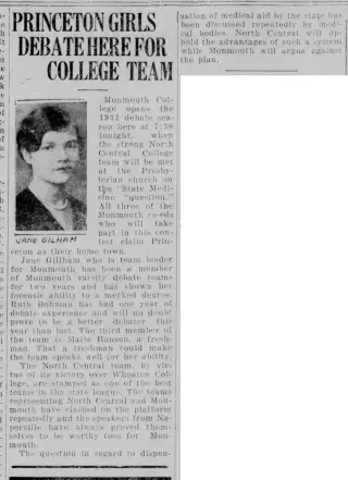 other Newspaper clipping from Feb 20, 1931 5800070