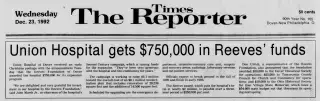 other Newspaper clipping from Dec 23, 1992 5800222