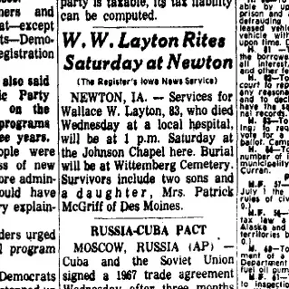 other Newspaper clipping from Feb 2, 1967 5800230