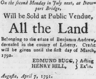 other Newspaper clipping from Apr 30, 1791 5800389