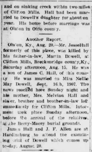 other Newspaper clipping from Aug 21, 1908 5800551