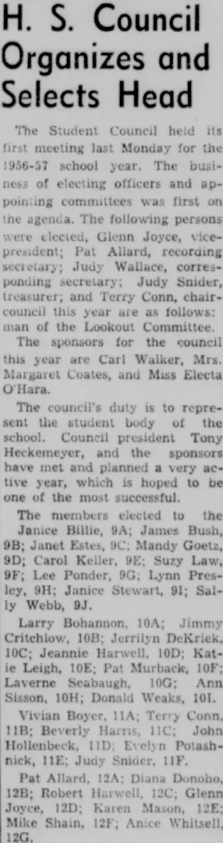 other Newspaper clipping from Sep 22, 1956 5800567