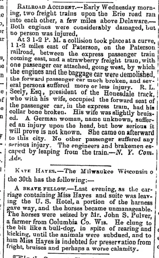 other Newspaper clipping from Jul 7, 1852 5800908