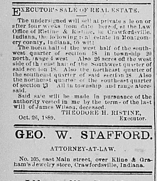 other Newspaper clipping from Nov 2, 1889 5801474