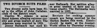 Divorce Newspaper clipping from Jul 6, 1932 5801558
