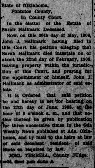 other Newspaper clipping from Jun 4, 1908 5801682