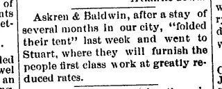 other Newspaper clipping from May 15, 1890 5801944