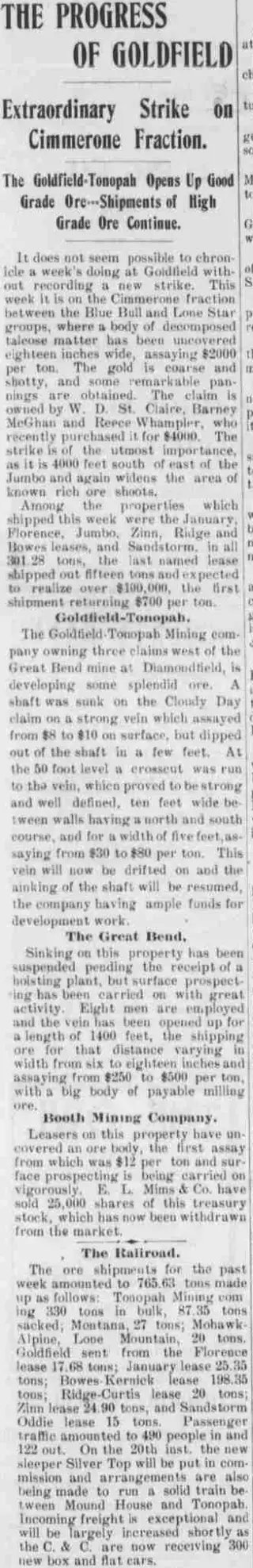 other Newspaper clipping from Oct 15, 1904 5802036