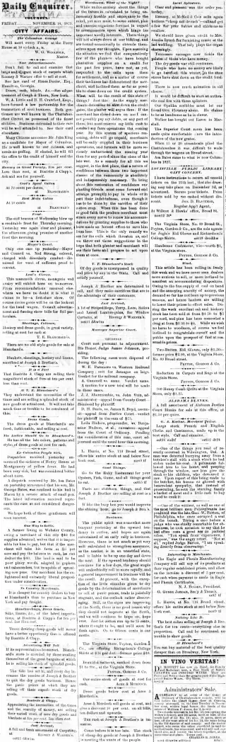 other Newspaper clipping from Nov 14, 1873 5802080