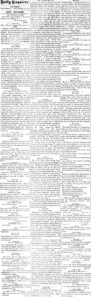 other Newspaper clipping from Nov 19, 1873 5802081